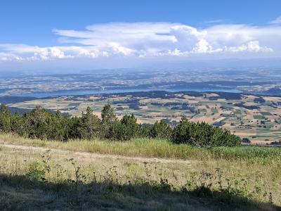 Au fond, le lac de Bienne